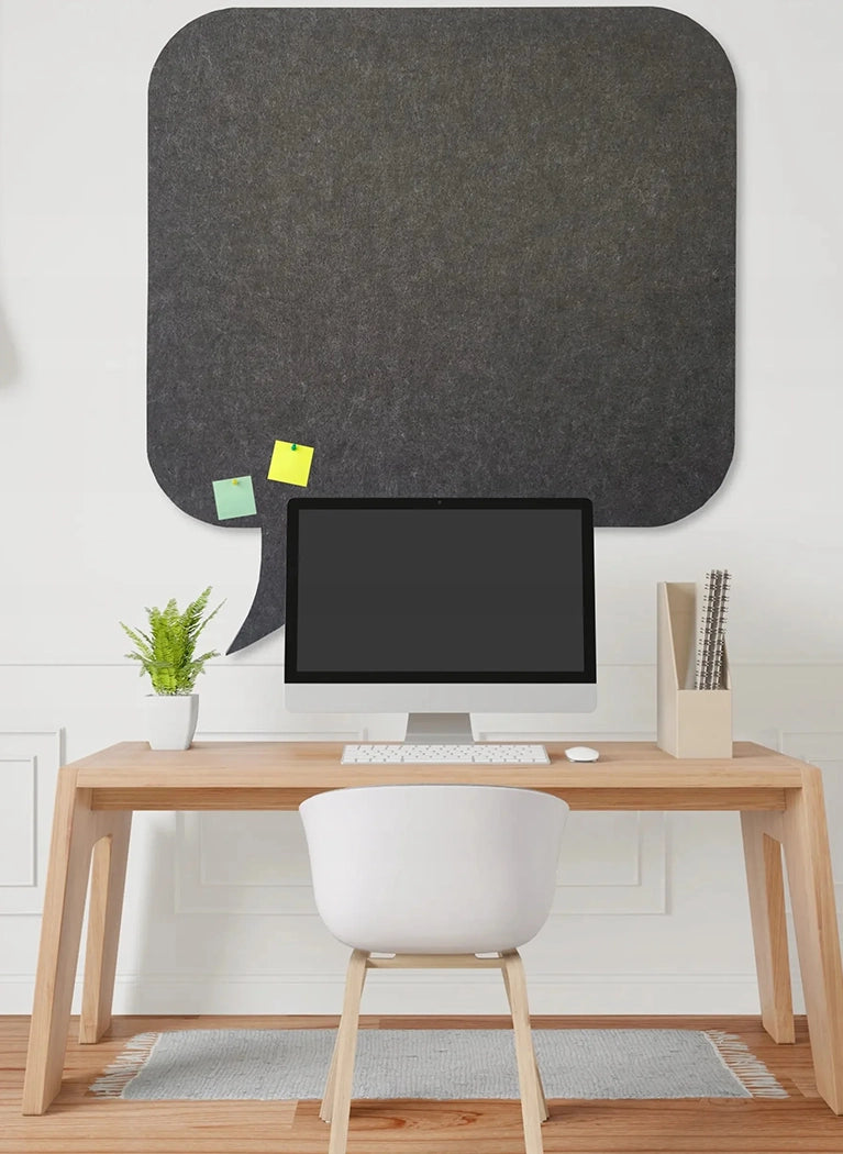 Bulletin Felt Pin Board - PANEL in office interior Decormania UK